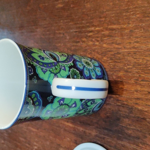 Vera Bradley lidded mug 530GW2 - Picture 3 of 5